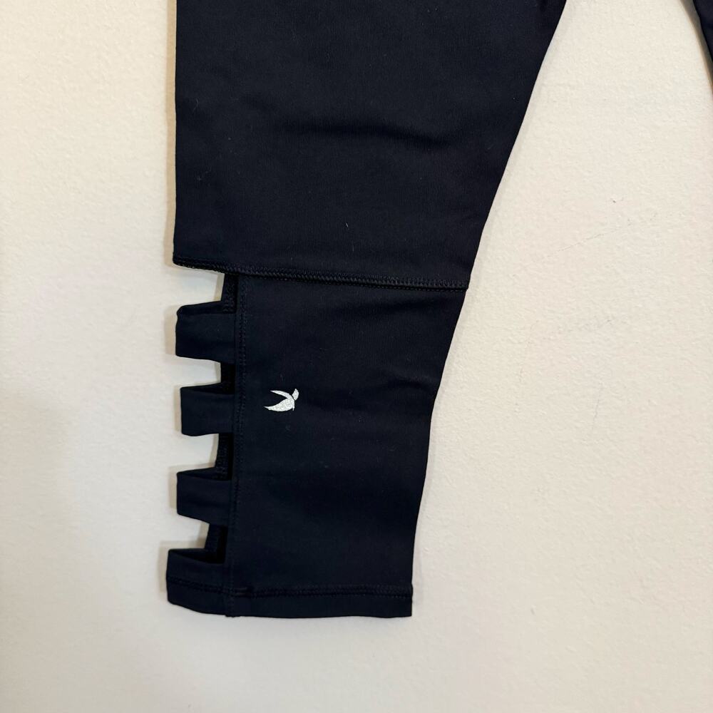 Glyder Cut Out Leggings Black XS NWT - Picture 3 of 6
